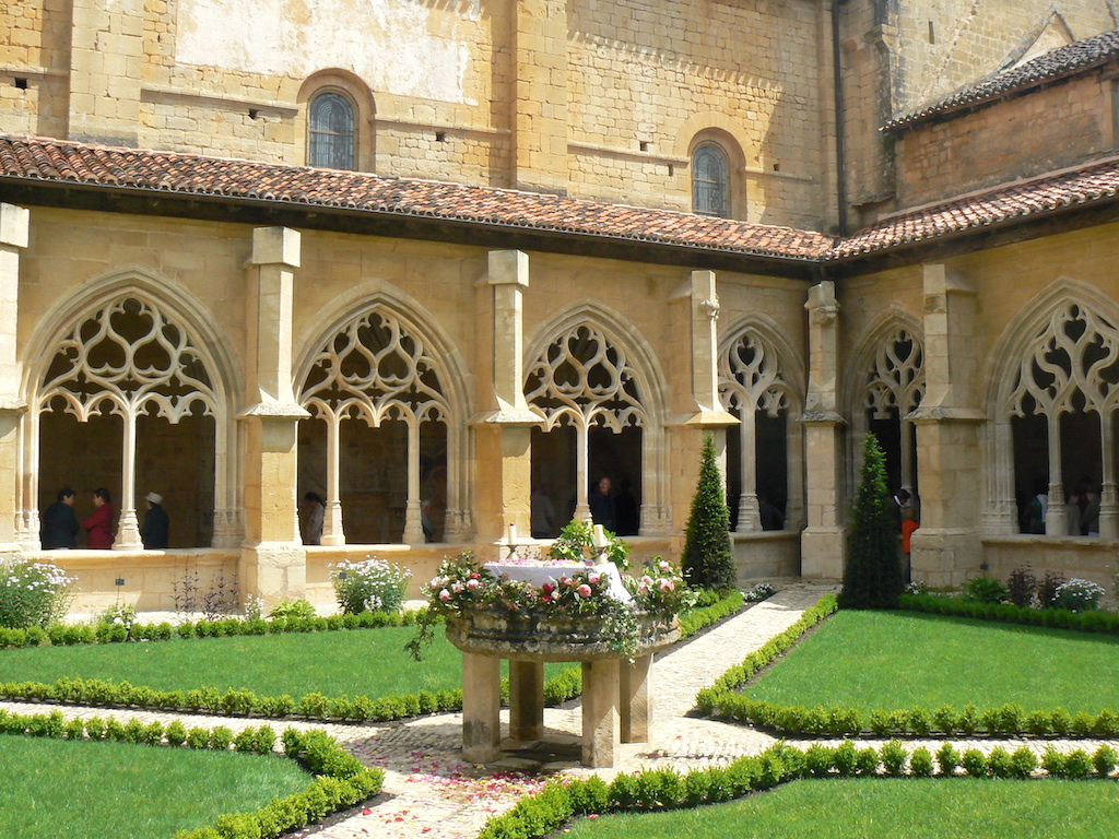 le cloître de Cadouin